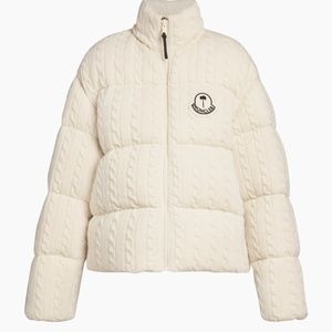 Moncler x Palm Angels Dentrite Wool Puffer Jacket